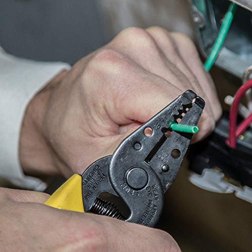 Klein Tools 5300 Electrician Tool Set, Includes 4 Screwdrivers, 4 Pliers, Tape Measure, Wire Stripper, Tool Pouch and Belt, 12-Piece - style: 12-Piece