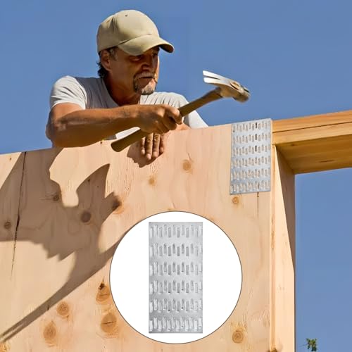 20 Pack Truss Plate, 3" x 6" Pronged Truss Mending Plates - size: 3 x 6 INCH