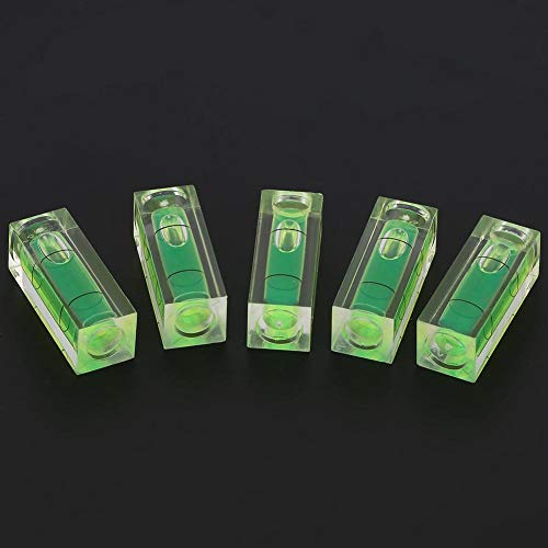 5pcs 15×15×40MM Mini Square Quality Measuring Tool Small Spirit Level Bubble for Measurement of Balance