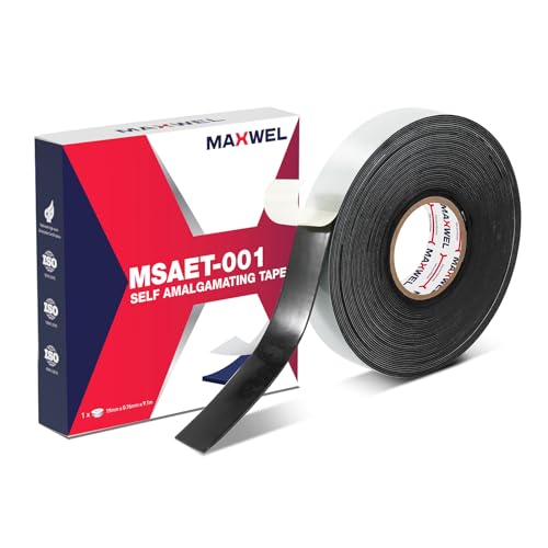 Self Amalgamating Rubber Splicing Tape Electrical Insulating Tape - size: 0.75 inches by 0.03 inches by 30 feet