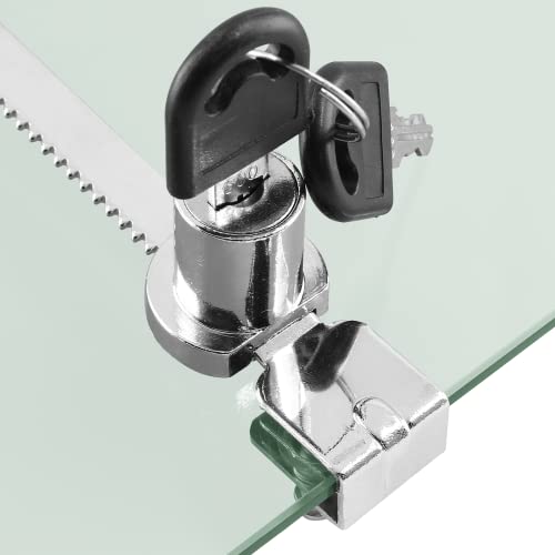 Luomorgo Sliding Glass Door Ratchet Lock, 1 Pc