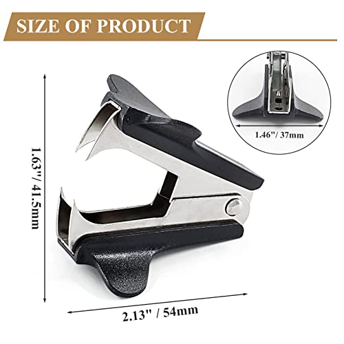 Bonsicoky Staple Removers, 3 Pcs, Black