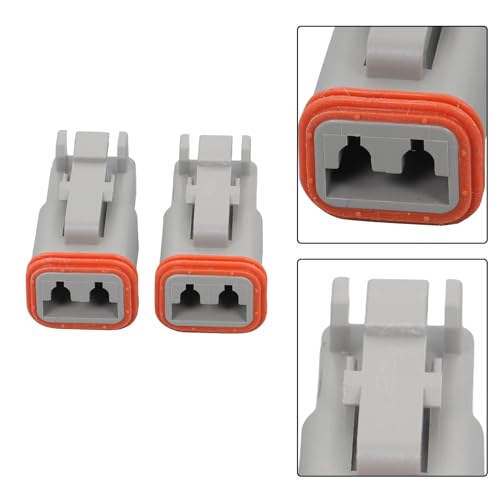 findmall 10Pack 2 Pin Electrical Connector Kit, with Reoval Tool, Seal Plug