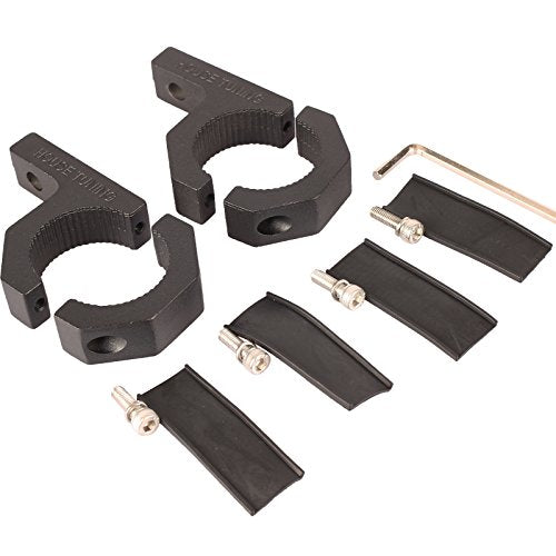 House Tuning Light Bar Clamp Mount Bracket 1.5inch 38mm Bar Cage for ATV UTV Motorcycle Bumper (2pcs-1.5" Clamp) - size: 1.5"