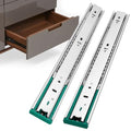 homdiy 10 Pairs Soft Close Drawer Slides 20 Inch Heavy Duty Side Mount Rail - color: Silver, size: 20 Inch