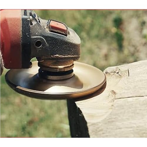 3 Piece Wood Carving Disc Set for 4 Inch Angle Grinder with 5/8" Arbor, Grinding Wheel Shaping Disc for Wood Cutting,Woodworking Attachment,Stump Grinding Tools for Cutting,Grinding,Carving - style: Style 1