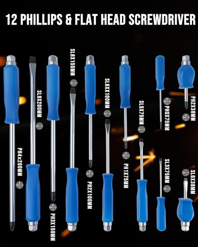 Lichamp 12-Piece Screw Driver Set Heavy Duty