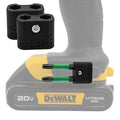 Magnetic Bit Holder for DEWALT 20V Drill, Galactic Gadgets (Black, 2 Pack) - color: Black, 2 Pack