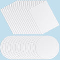 30 Pcs Bathtub Patch Kit Siding Wall Repair - style: Round and Rectangle