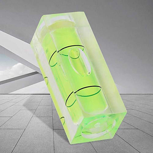 5pcs 15×15×40MM Mini Square Quality Measuring Tool Small Spirit Level Bubble for Measurement of Balance