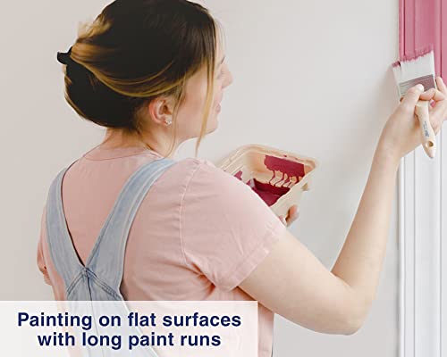 Zibra 4-Piece Furniture Paint Brush Set, Pro Grade, for Refinishing Projects and Painting Furniture - style: Furninture Refinishing