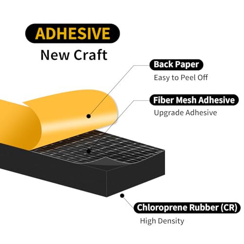 Weather Stripping Door Seal,High Density CR,1/2 in x 1/4 in x 13Ft - color: Black, size: 1/2 in x 1/4 in x 13 ft