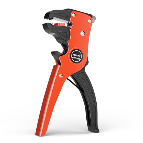 VCELINK Automatic Quickstrip Wire Stripper & Cutter 2-in-1, Black - color: Black