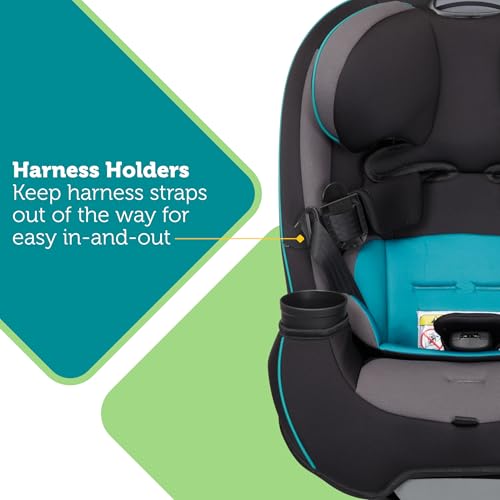 Safety 1st Grow and Go All-in-One Convertible Car Seat, Rear Facing, 5-40 lbs, Forward Facing (30–65 lbs), High Back Booster Seat 40-100 pounds, Iron Frost - color: Iron Frost, style: Original