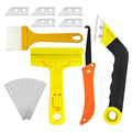 18pcs Grout Removal Tool with Upgraded Handle Removal Tool with Cleaning Brush Effortless Tile Grout Cleaner for Bathroom, Shower, Floor Repair