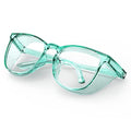 MORK&SUKY Safety Glasses, Stylish Goggles With No Fog Lense, Alternatives To Regular Protective Eyewear For Lab and Nursing. - color: Green