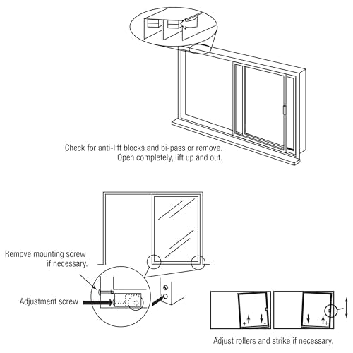 Prime-Line D 1840 1 In. Steel Ball Bearing Sliding Door Roller Assembly, Lupton (Single Pack)