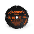 JORGENSEN 6-1/2" 60T Circular Saw Blade, Carbide Tipped Finish Blade