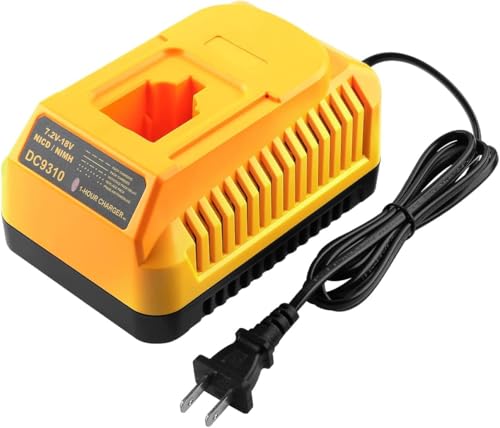 Powilling DC9310 Fast Charger Compatible with Dewalt 18V Battery Charger