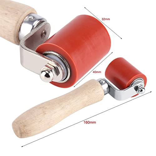 40mm Silicone Roller, Wallpaper Seam Roller, PVC Welding Tool for Quilting, Sewing, Crafts,Painting