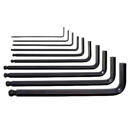CRAFTSMAN Hex Key Allen Wrench Set with Ball-End, MM, 10 Piece (CMHT26029)