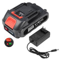 Mini Chainsaw Battery, 21V 2000mAh Lithium Battery with Charger Adapter - size: 2000mAh