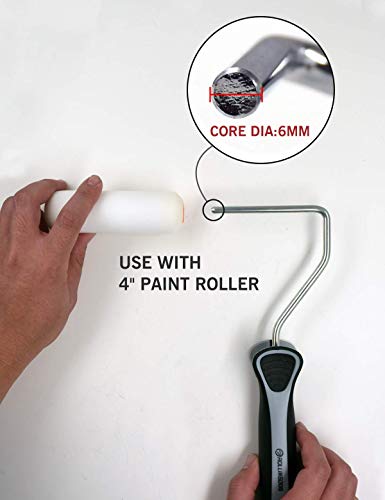 ROLLINGDOG 4 Inch Foam Paint Roller - color: 4" Roller Foam Roller Cover(10 Pc)