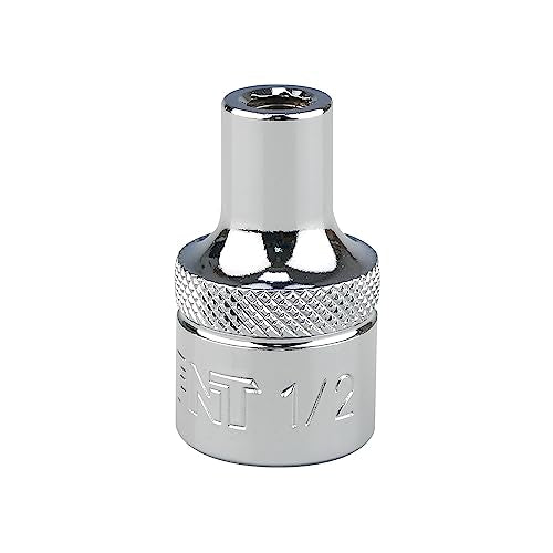 K301-010 1/2-inch Drive to 1/4-inch Hex Bit Holder Socket, 1/2"DR to 1/4"H Magnetic Adapter - size: 1/2" Drive x 1/4" Hex