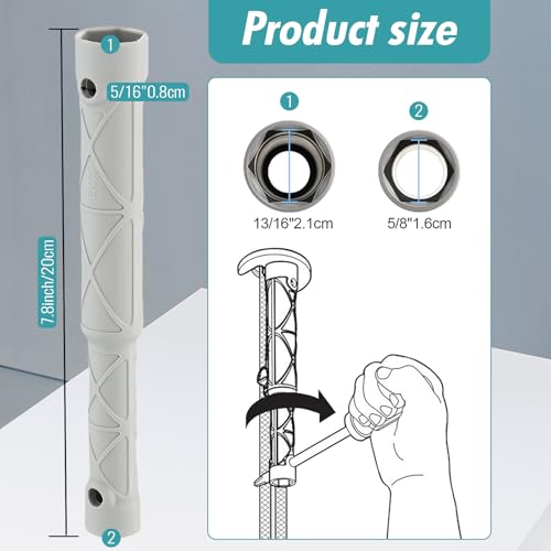 118305 Kitchen Faucet Installation Tools Compatible with Moen 118305 Collection Replacement, Faucet Removal and Install Tool, Faucet Tighten Loose Wrench Tool for Faucet Installation