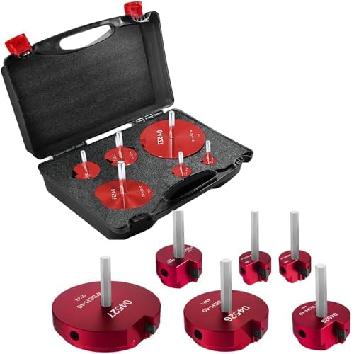 6PC Pvc Pipe Fitting Reamer Kit fit into standard 1/2" drills PVC pipe reamer tool PVC Pipe Fitting Saver Contains PPR75, PPR100, PPR150, PPR200, PPR300 and PPR400 - size: 0.75,1,1.5,2,3,4