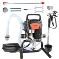 VEVOR 950W Stand Airless Paint Sprayer, 3000PSI High Efficiency Electric Airless Sprayer, Handheld Paint Sprayers for Home Interior and Exterior Furniture and Fences, Fine and Even Painting Effect - size: 950 W