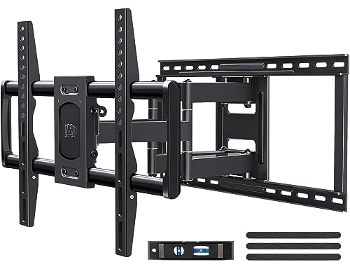 Mounting Dream Full Motion TV Wall Mount for Most 42-90 Inch TV Heavy Duty - size: For 42" to 90" TVs, 24" Studs