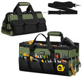 UUP 20" Tool Bag Extra Large, HeavyDuty Spacious Tool Box Organizer, Green - color: Green, size: 20 Inch