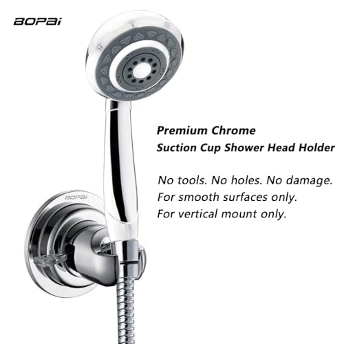 BOPai Suction Cup Shower Head Holder for Handheld Shower