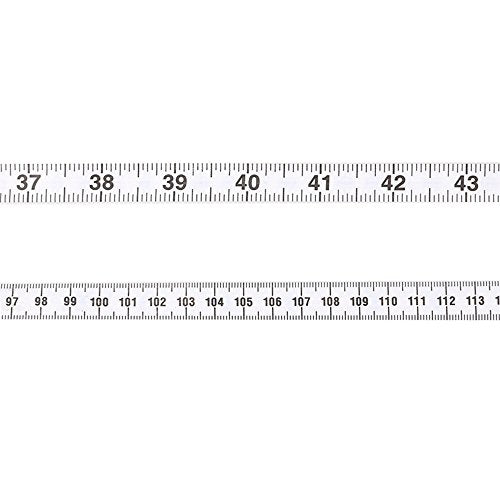 WIN TAPE 80'' / 205 CM Black Retractable Tape Measure with Black Rope (Pack of 2) - color: Black, size: 2.1 m (Pack of 2)