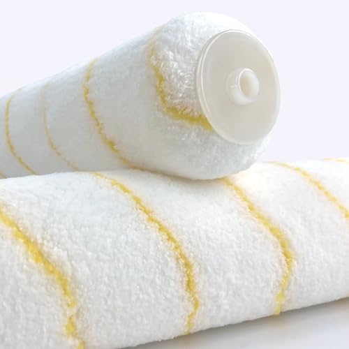 6 PCS Paint Roller Covers 14 Inch 1/2" Nap Microfiber - size: 6 PCS, 14-Inch