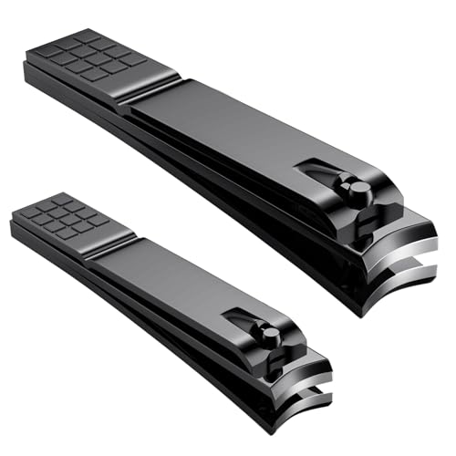 Aogeili Nail Clippers Set, Toenail Clippers & Fingernail Clipper Cutters - size: Large/Small
