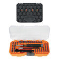 Klein Tools 80177 MODbox Ratcheting Driver Set with MODbox Case Adapter, Modular Tool System Side Rail Attachment, 65 Piece - style: MODbox Ratchet & Driver Set