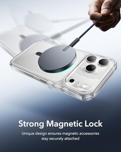 ESR for MagSafe Sticker, MagSafe Ring for iPhone 17, Samsung Galaxy - color: Black