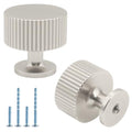20 Pack Brushed Nickel Cabinet Knobs Drawer Pulls Dresser Knobs - color: Brushed Nickel, size: 20 Pack