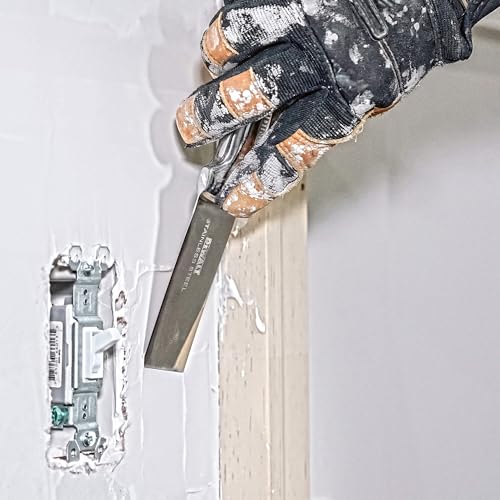 DEWALT 3" All Stainless Steel Joint Knife | One-Piece Premium Polished Metal Putty Blade | 2-403 - size: 3-Inch