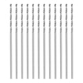 HARFINGTON 12pcs Micro Jobber Twist Drill Bits #61 0.95mm / 0.0374" High Speed Steel HSS Mini Drilling Bit Tool for Stainless Steel Aluminum Wood Plastic - size: 0.95mm