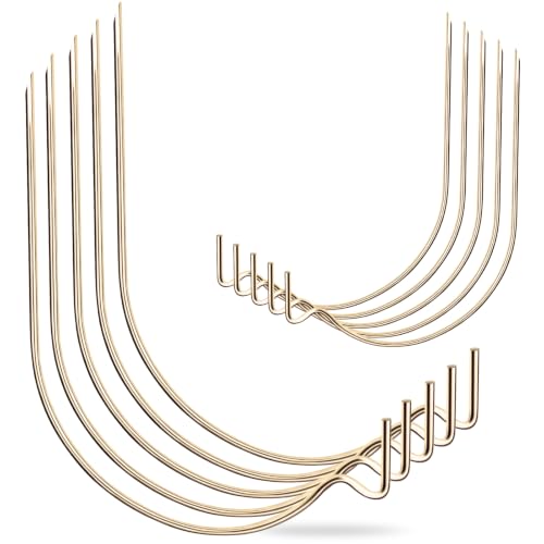 FURHUA 20pcs Aeneous Super Hook Picture Hangers and Office Pack, Drywall Hooks for Hanging Pictures, Wall Hooks, Picture Hangers, Picture Hanging Kit，Hang Art, Clock, Shelves, Mirrors - style: Aeneous