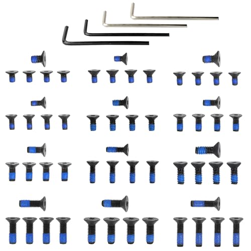 60 Pcs Red Dot Screw Kit, for Compatibility Across red dot Makes