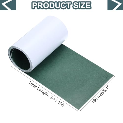 MECCANIXITY Electrical Insulating Adhesive Paper 130mm, 10ft Battery Insulator Gasket Paper Sheet for 18650 21700 26650 Battery Pack - size: 130mm
