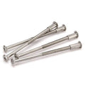 M6 Furniture Joint Connector Bolt & Cap Nut Kit 110MM 10pcs - size: 110mm (10pcs)