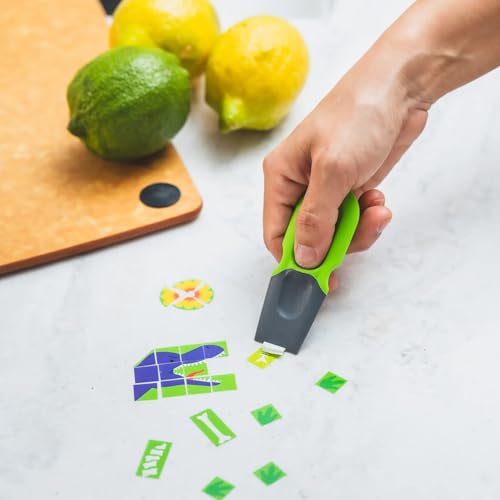 Prepara Thumb Scraper, Green/Gray,Set of 2