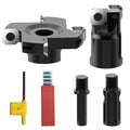 5/8-11 Thread Angle Grinder Disc Set- 2-1/2" & 1" Cutting Diameter, 5/8"-11 Thread Angle Grinder Extension Shaft for Angle Grinder, CNC, Desktop Handheld Router - style: 2.5-Inch-SET