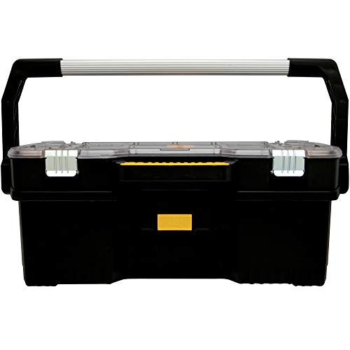 DEWALT Tote & Organizer Box With Dividers (DWST24075) Black