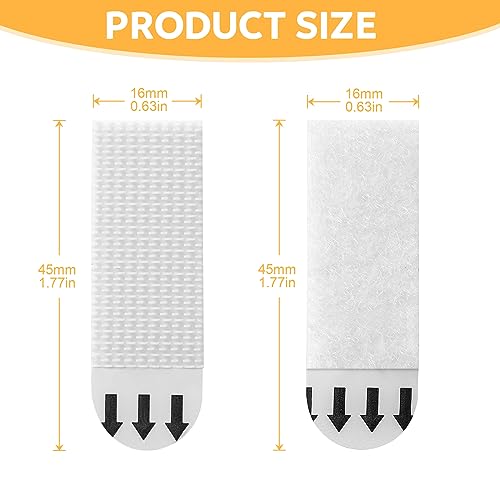 Small Picture Hanging Strips Heavy Duty,40-Pairs(80 Strips) Sticky Picture Hangers for Walls Hanging Without Nail,Damage Free No Nails Refill Adhesive Poster Frame Mounting - size: Small-40Pairs